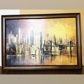 MaxSold Auction: This online auction features furniture such as Malaysian made dining table and chairs, wooden storage, and vintage office recliner and stool, art such as antique framed photos, oil painting on canvas, and signed framed drawing, retro mini fridge, Royal Quite De Luxe Typewriter, and much more!
